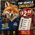 Instant U.S.A Vehicle Checklist -- Read My Reviews!