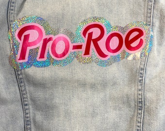 Pro-Roe Vinyl "Temporary Garment Tattoo" Removable decal