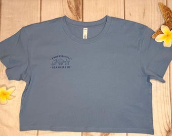 Professional seasheller crop top