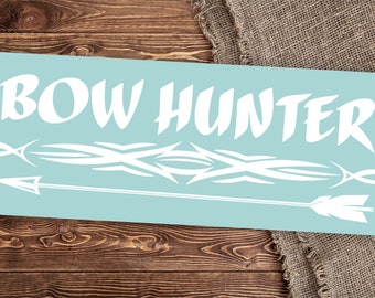 Bow Hunter Decal | Vinyl Decal | Hunting Decal | OUTDOOR