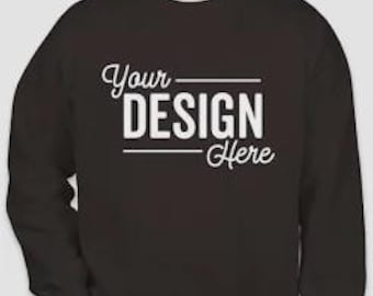Customizable Crewneck Sweatshirts