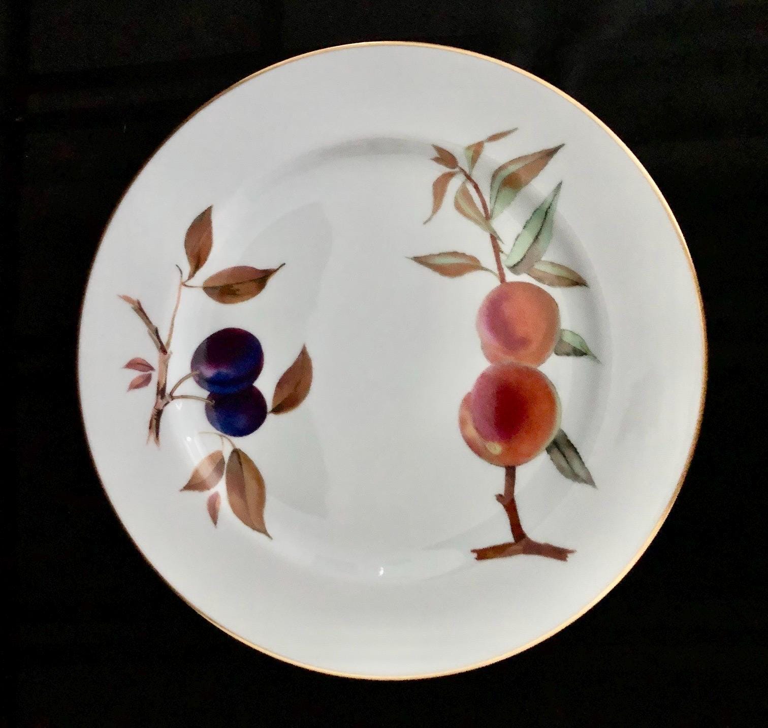 Royal Worcester Porcelain Dinner Set - Etsy