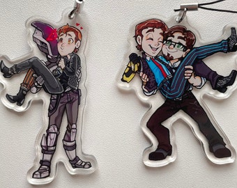 LAST CHANCE: 2.5in Zerhys and Gayperion charms