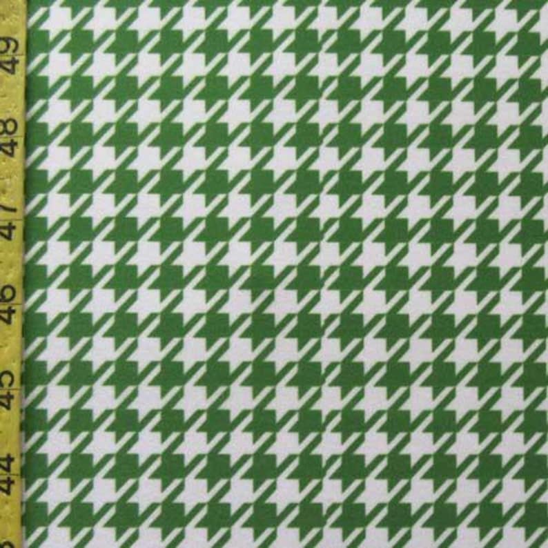 Houndstooth Print Spandex, Four-way Stretch Fabric - Polyester Blend ...