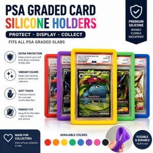 clear adhesive business card sleeves PSA / CGC / TAG Graded Card Acrylic Case – Dinavio Crafthouse