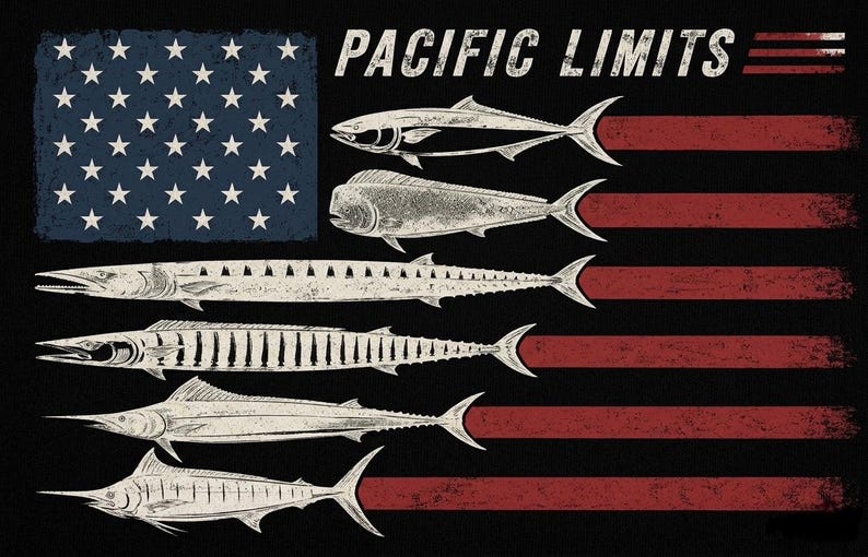 Pelagic patriot shirts. Commemorating America’s patriotism along with the passion for fishing. image 3