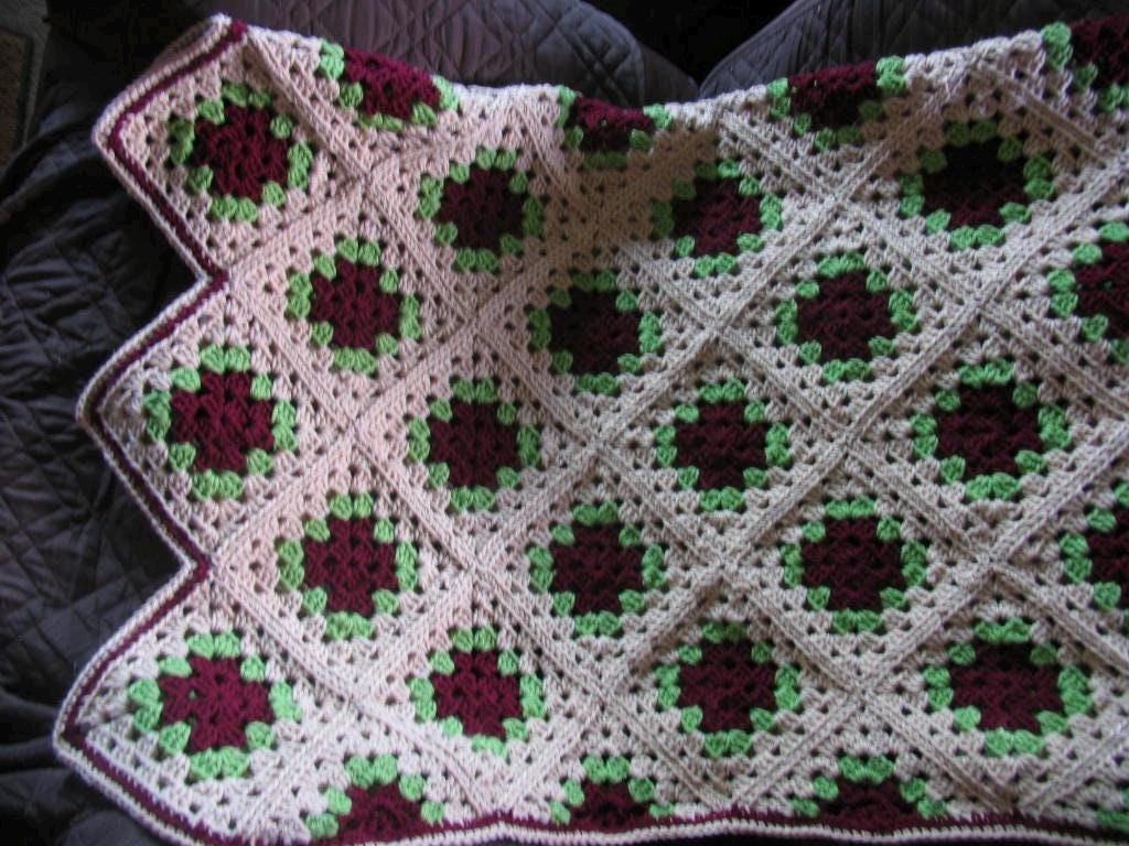 Angled Granny Square - Etsy