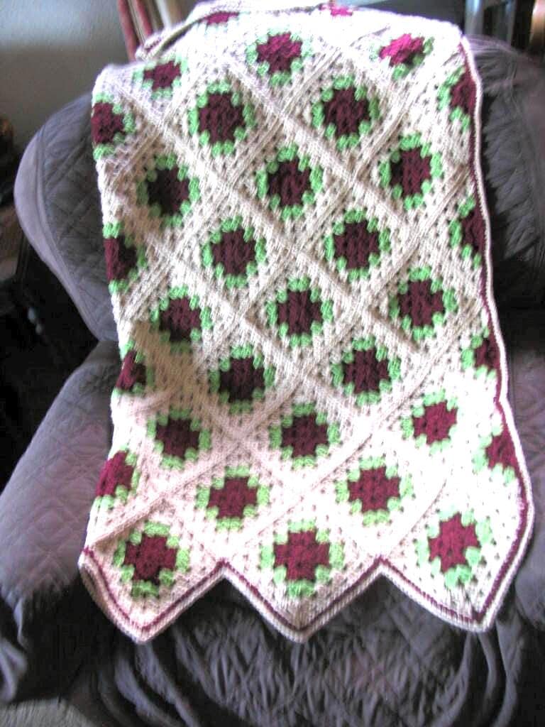 Angled Granny Square - Etsy