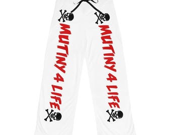 Pantalon de pyjama pour femme Mutiny 4 Life | Pantalon de survêtement Skull Crossbones