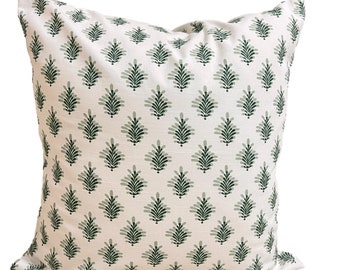 Fundas de almohada verdes, fundas de almohada con estampado de bloques verdes para almohadas de 16x16, 20x20 y 18x18 pulgadas, TODOS LOS TAMAÑOS, incluyendo fundas de almohada europeas.