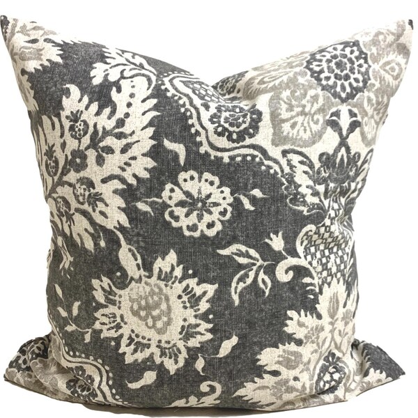 Gray Throw Pillows Etsy