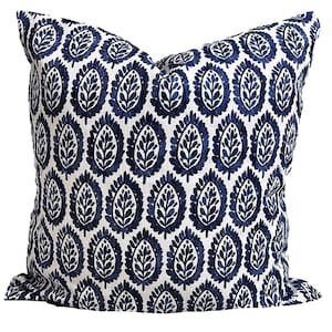 Blue Pillow Covers. Blue Throw Pillow Covers, Blue Decorative Pillow Covers for 20x20 Pillow, 16x16 Pillows, 18x18 Pillows, All Sizes