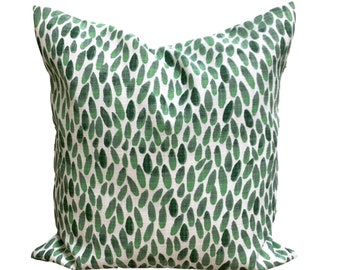 Green Pillow Covers, OUTDOOR Pillow Covers, Green Pillow Cover for 20x20 Pillow, 16x16 Pillow, 18x18 Pillow, ALL SIZES