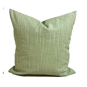Green Pillow COVERS. Green Throw Pillow Covers, Blue Green Pillow Covers for 16x16, 20x20, 18x18 Pillows, ALL SIZES incl Euro Shams