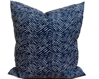 Blue Pillow Covers, Blue Throw Pillow Covers Blue OUTDOOR Pillow Cover for 20x20 Pillow, 16x16 Pillow, 18x18 Pillow, ALL Sizes