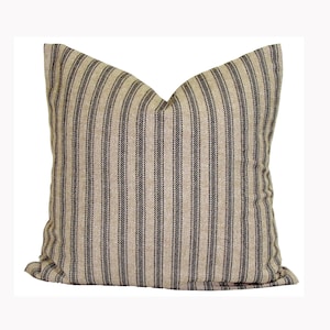 BROWN Pillow Covers, Brown Throw Pillow Covers, Brown Farmhouse Pillow Cover for 20x20 Pillow, 18x18 Pillow, 16x16 Pillow, All Sizes