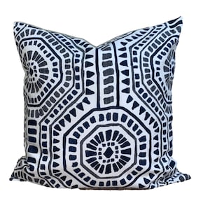 Blue Pillow Cover, Blue Throw Pillow Cover Blue Pillow Covers for 20x20, 18x18, 16x16 Pillow, All Sizes Incl Euro Shams