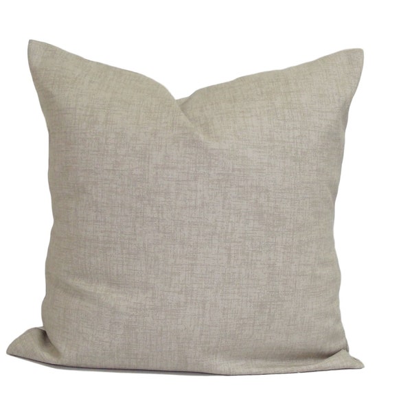 OUTDOOR Pillow Cover, OUTDOOR Decor, Tan Outdoor Pillow Cover for a 20x20 Pillow, 16x16 Pillow, 18x18 Pillow, All Sizes