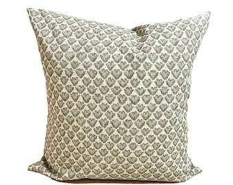 Green Pillow Covers, Green Throw Pillow Covers for 16x16, 20x20, 18x18 Pillows, ALL SIZES incl Euro Shams