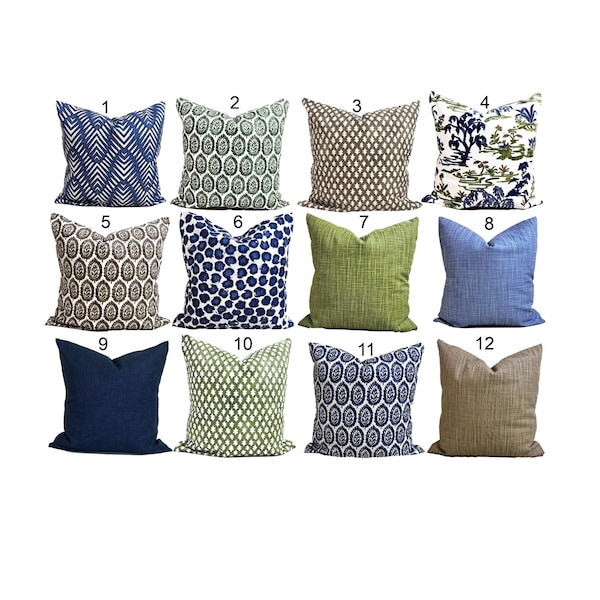 Green Pillow Covers Etsy