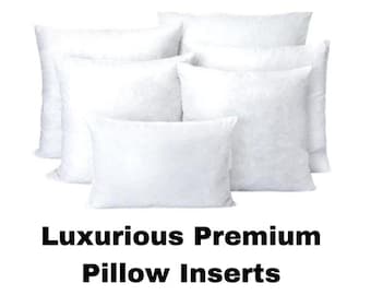 Pillow Inserts, Bestselling Pillow Inserts, ALL SIZES, Hypoallergenic Pillow, Throw Pillow Insert, SYNTHETIC Down Pillows