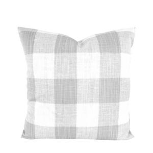 Gray Pillow Cover Sale, Grey Throw Pillow Cover for a 20x20 Pillow, 16x16 Pillow, 18x18 Pillow, All Sizes