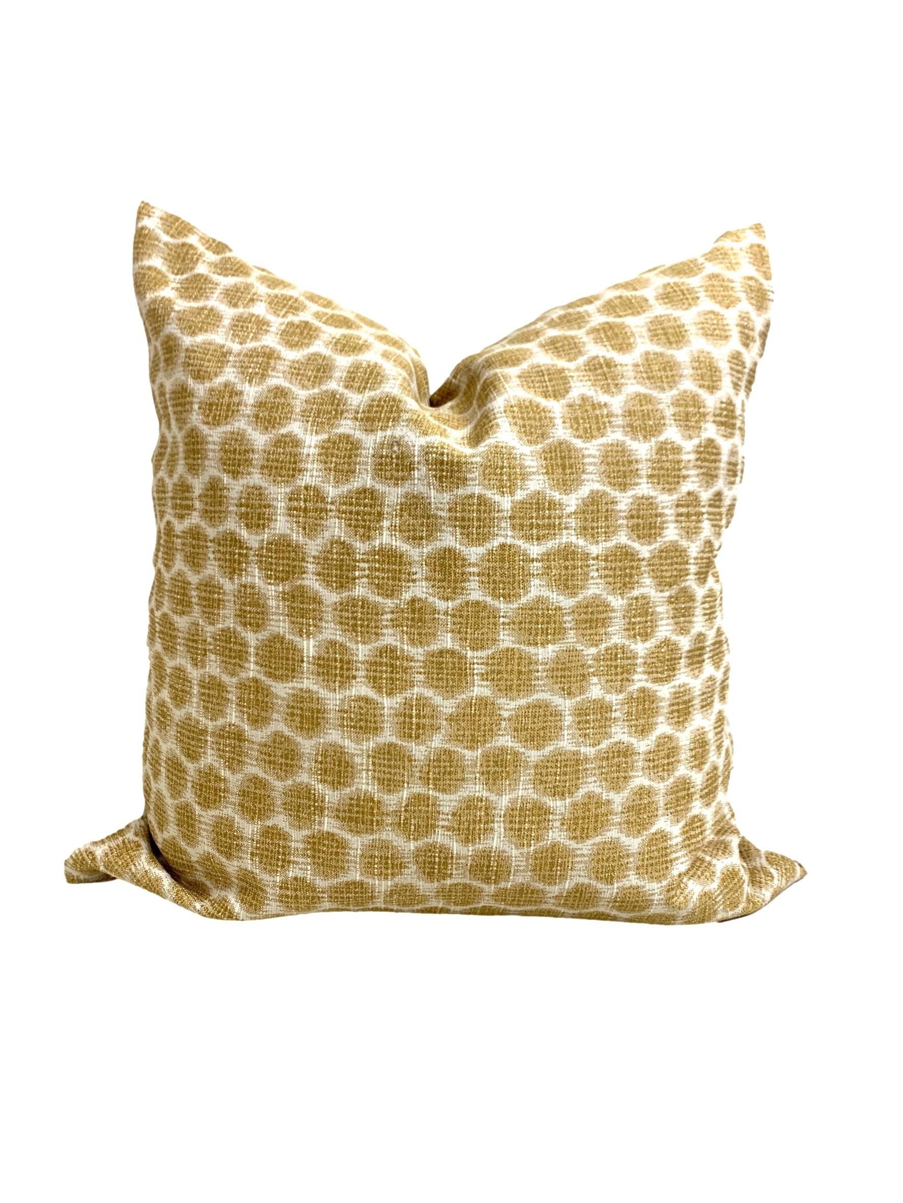 Gold PILLOW Cover Gold Throw Pillow Ballard Dijon Mia Pillow - Etsy