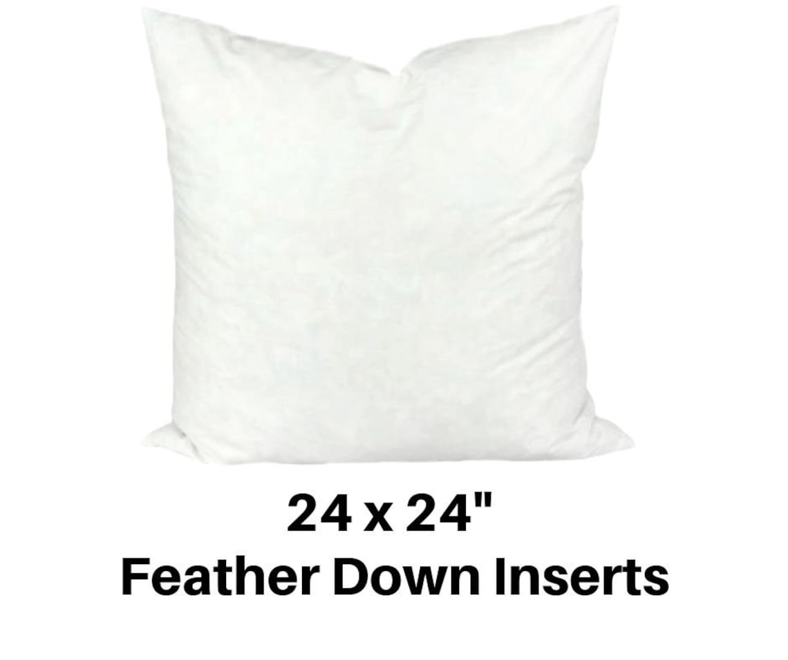 24x24 Pillow Insert 24x24 Pillow Form 24 Inch Pillow From Etsy