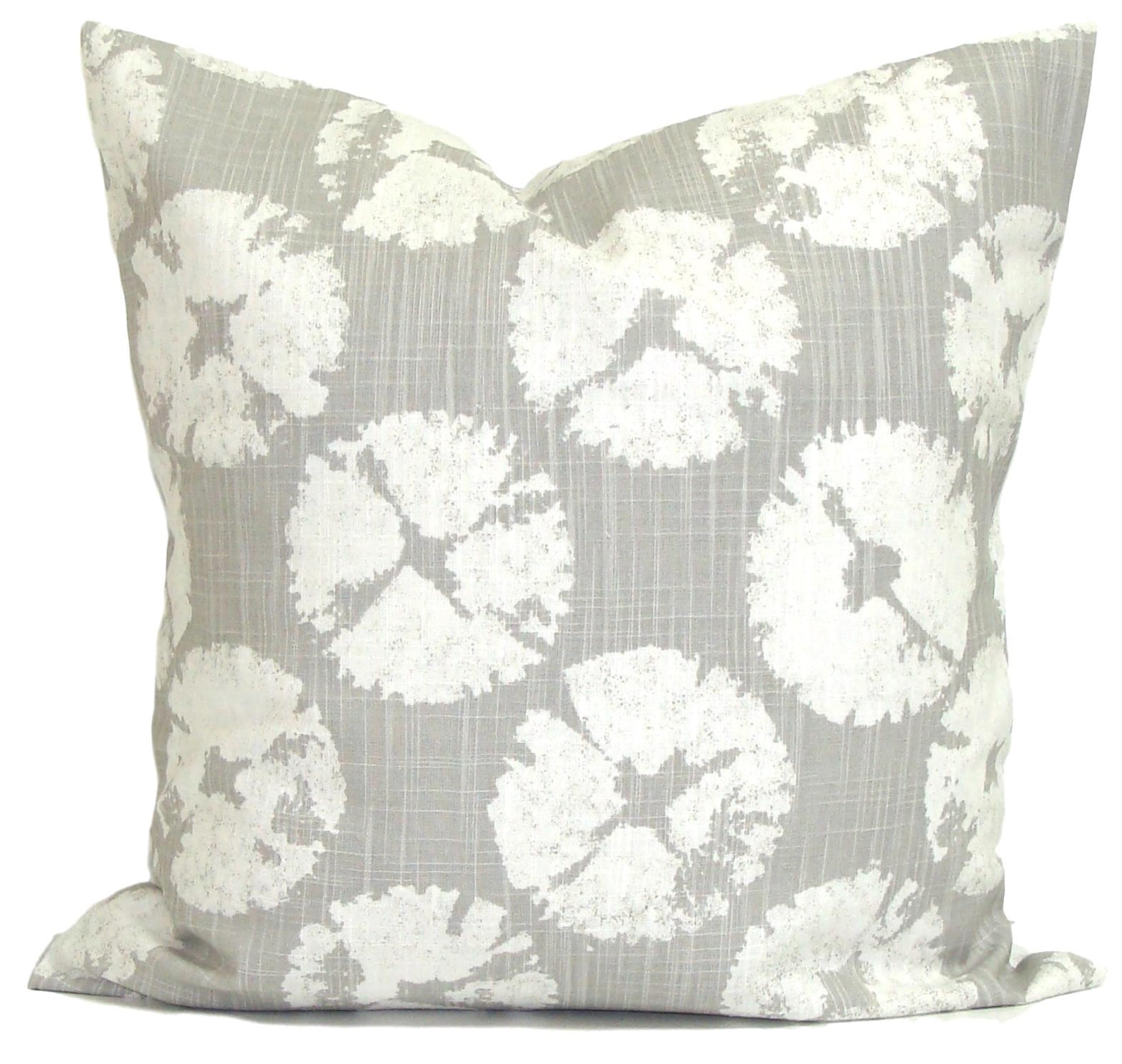 Gray Pillow Covers Gray Throw Pillow Cover Gray Couch Pillow Etsy