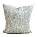 Green Pillow COVERS. Blue Green Throw Pillow Covers, Block Print Pillow Covers for 16x16, 20x20, 18x18 Pillows, ALL SIZES incl Euro Shams