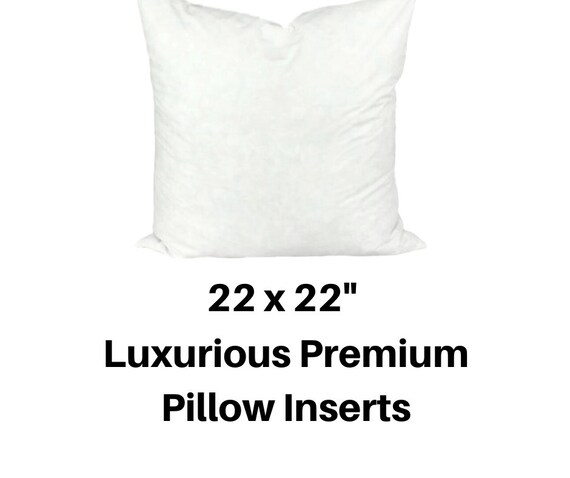 Pillow inserts, square pillow insert, 18x18 pillow insert, 20x20 pillow  insert, 22x22 pillow insert, pillow form