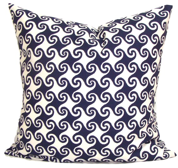 Pillow Cover Sale Navy Nautical Pillow Nautical Pillow Etsy
