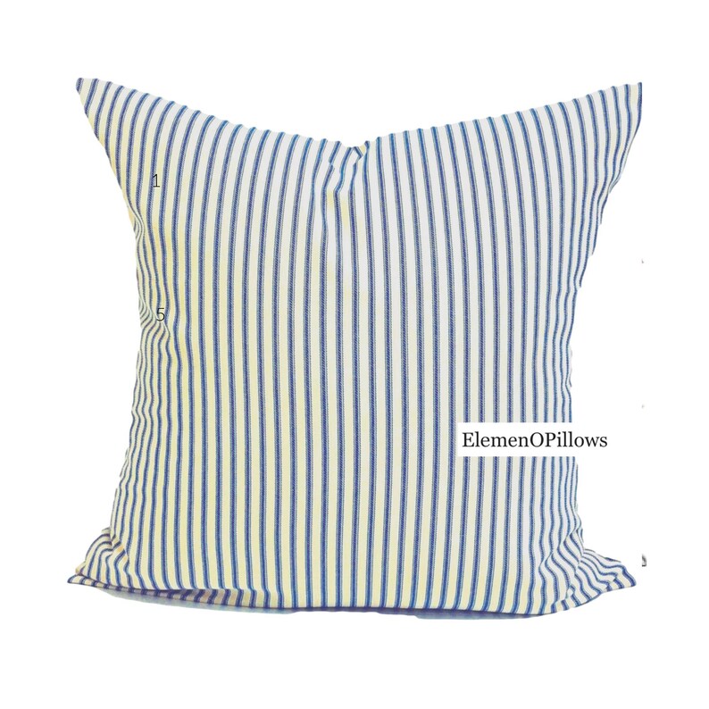 FEATHER PROOF Ticking Pillow COVER Down Proof Ticking Pillow Etsy