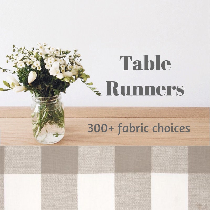 TABLE RUNNERS, Table Squares, Tablecloth, Kitchen Decor