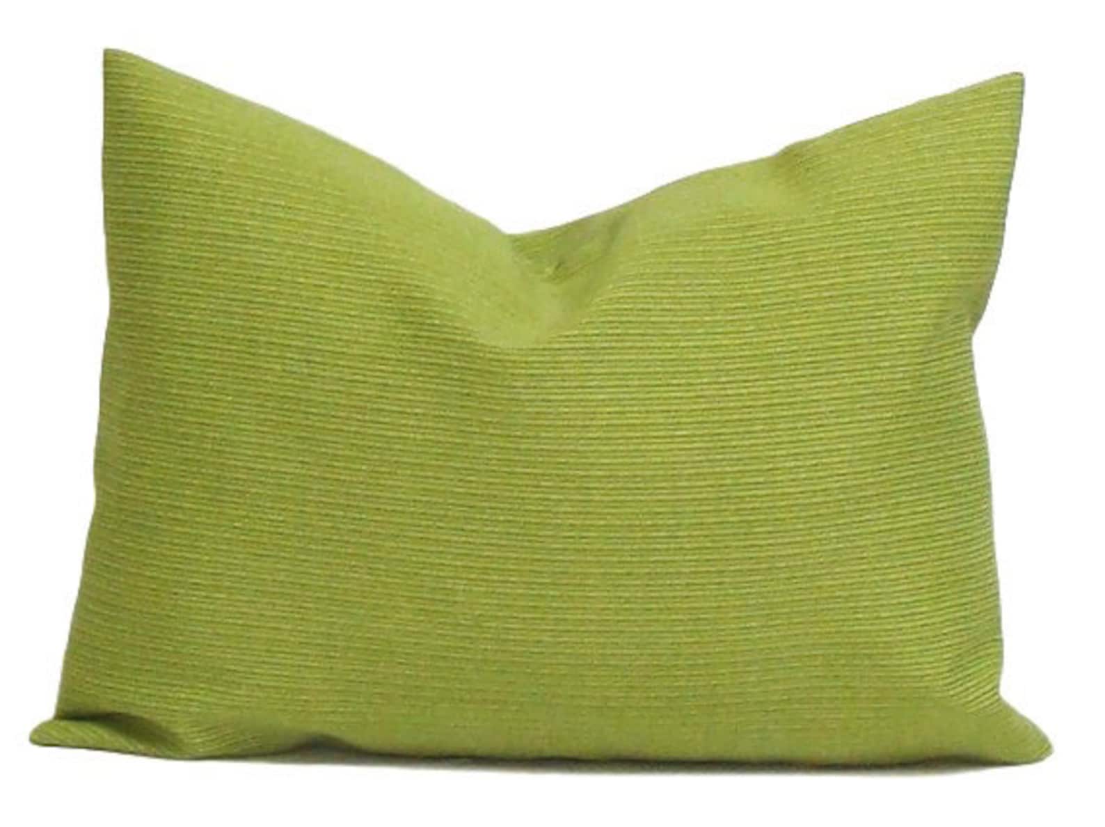 Green Pillow Covers Solid Green Throw Pillows Green Pillow Etsy