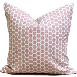 Pale Pink Pillow Cover, Light Pink Throw Pillow Cover, Nursery Decor, Pink Pillow Covers for 20x20, 18x18, 16x16 Inserts, ALL SIZES