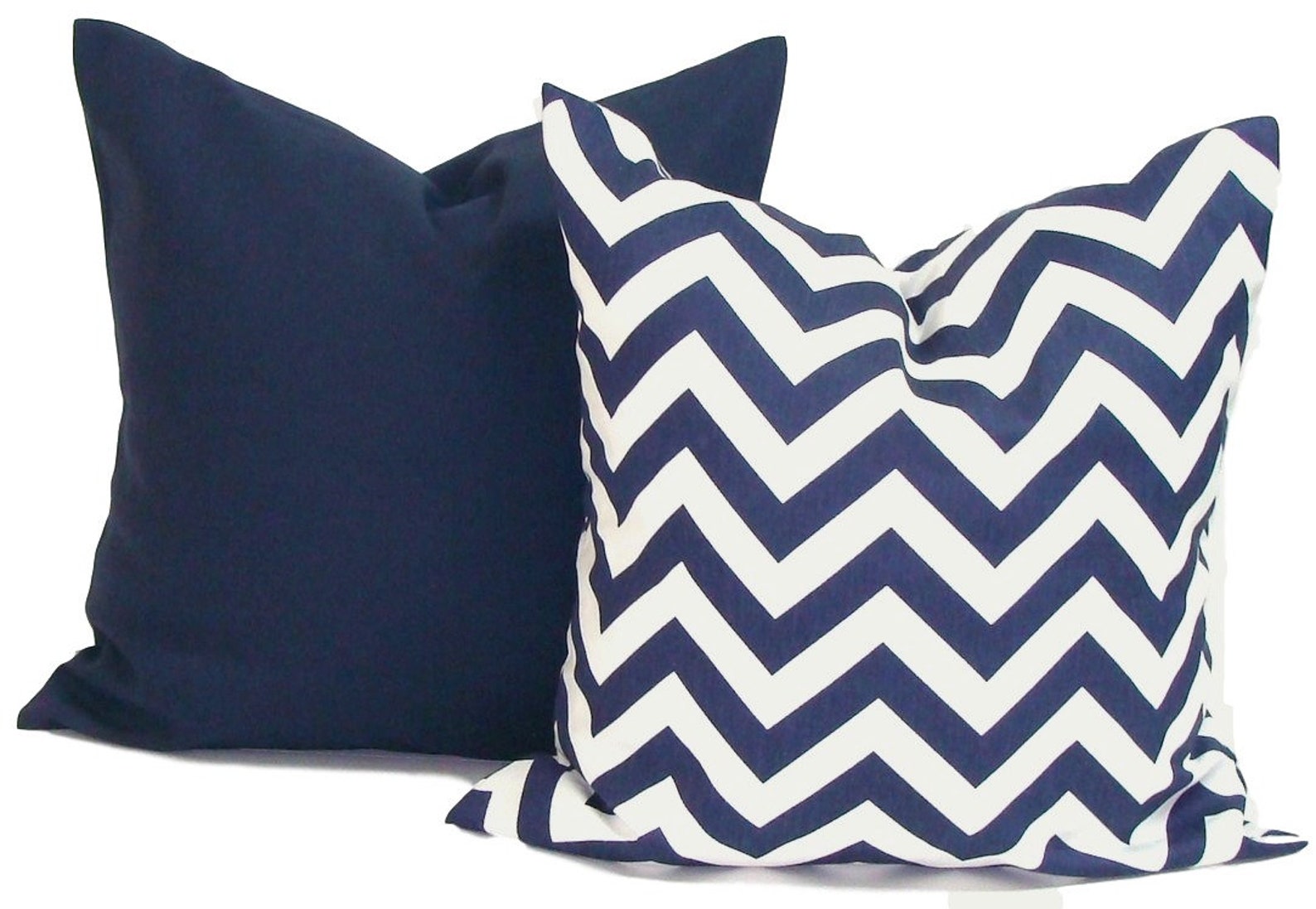 Navy Blue Euro Shams Navy Euro Shams Navy Pillow Shams Etsy