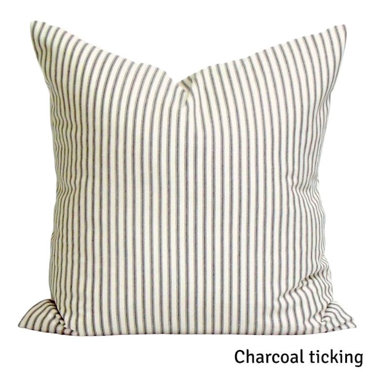 Tan Pillow Covers, Gray Pillow Covers, Grey Throw Pillow Covers, Tan Throw Pillow Covers for 20x20, 16x16 Pillows, 18x18 Pillows, All Sizes image 9