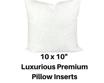 10 inch round pillow forms