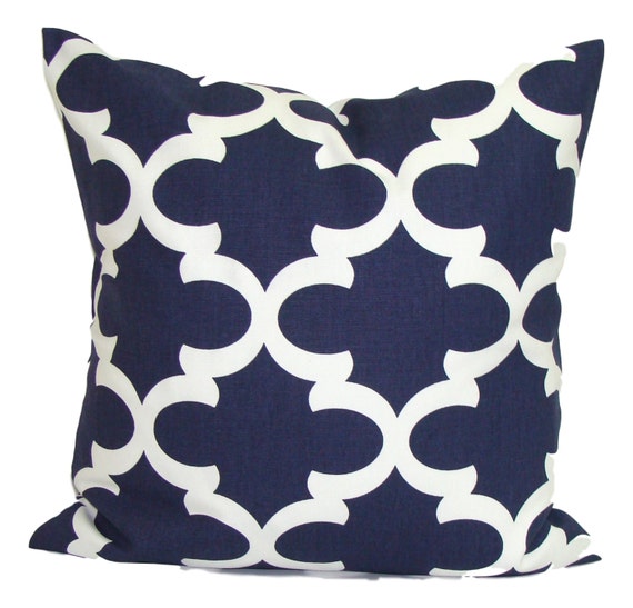 Navy pillow covers 20x20 online