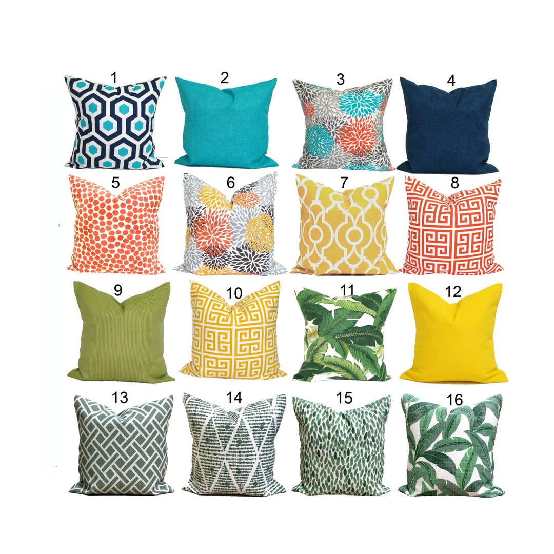Yellow porch pillows hotsell