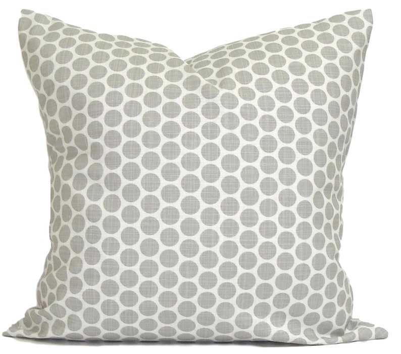 Gray Throw Pillow Covers Gray Pillow COVER Gray Farmhouse Etsy