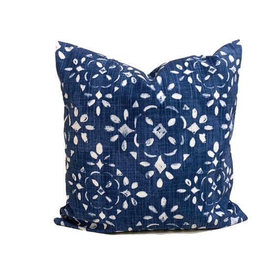 Buy Blue Pillow COVER Blue Throw Pillow Covers Blue Euro Shams Online in  India 