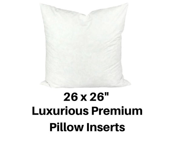 26x26 down pillow insert