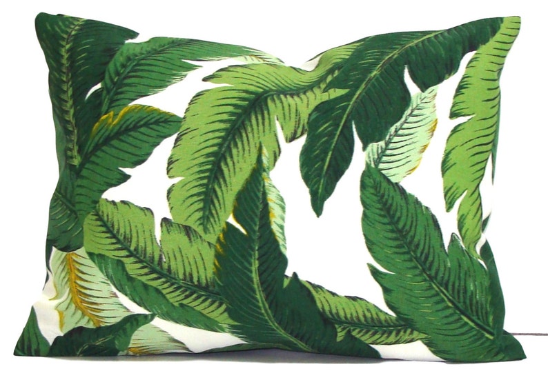 Pillow Cover SALE, Tommy Bahama Pillow, Tropical Pillow Cover, 12x16" or 12x18" Pillow Covers