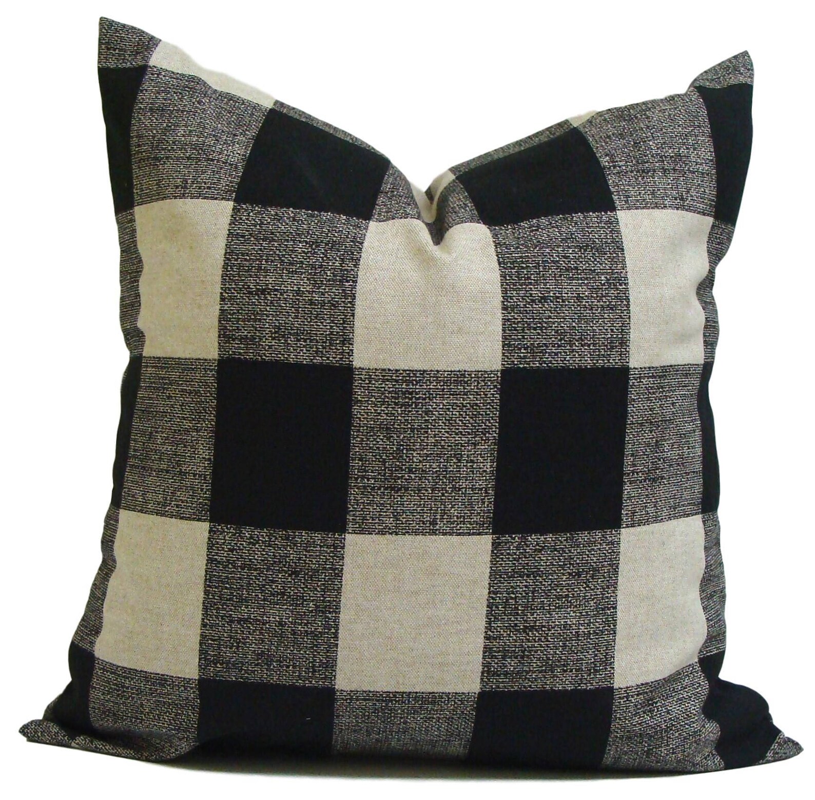 Black Throw Pillows Black Tan Pillow COVERS Farmhouse Pillow Etsy