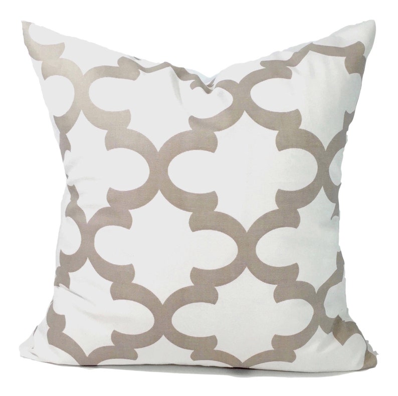 Tan Throw Pillow Tan Pillow COVER. Neutral Throw Pillow Etsy