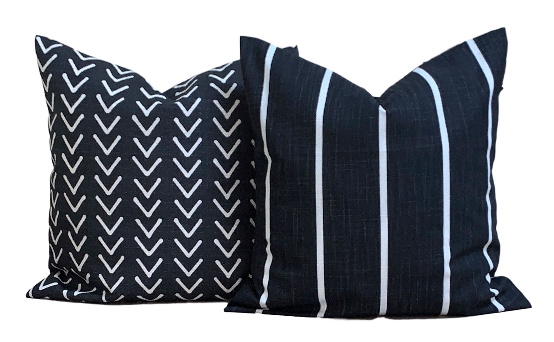 Black Pillow Covers Black Decorative Pillow Covers Black Etsy