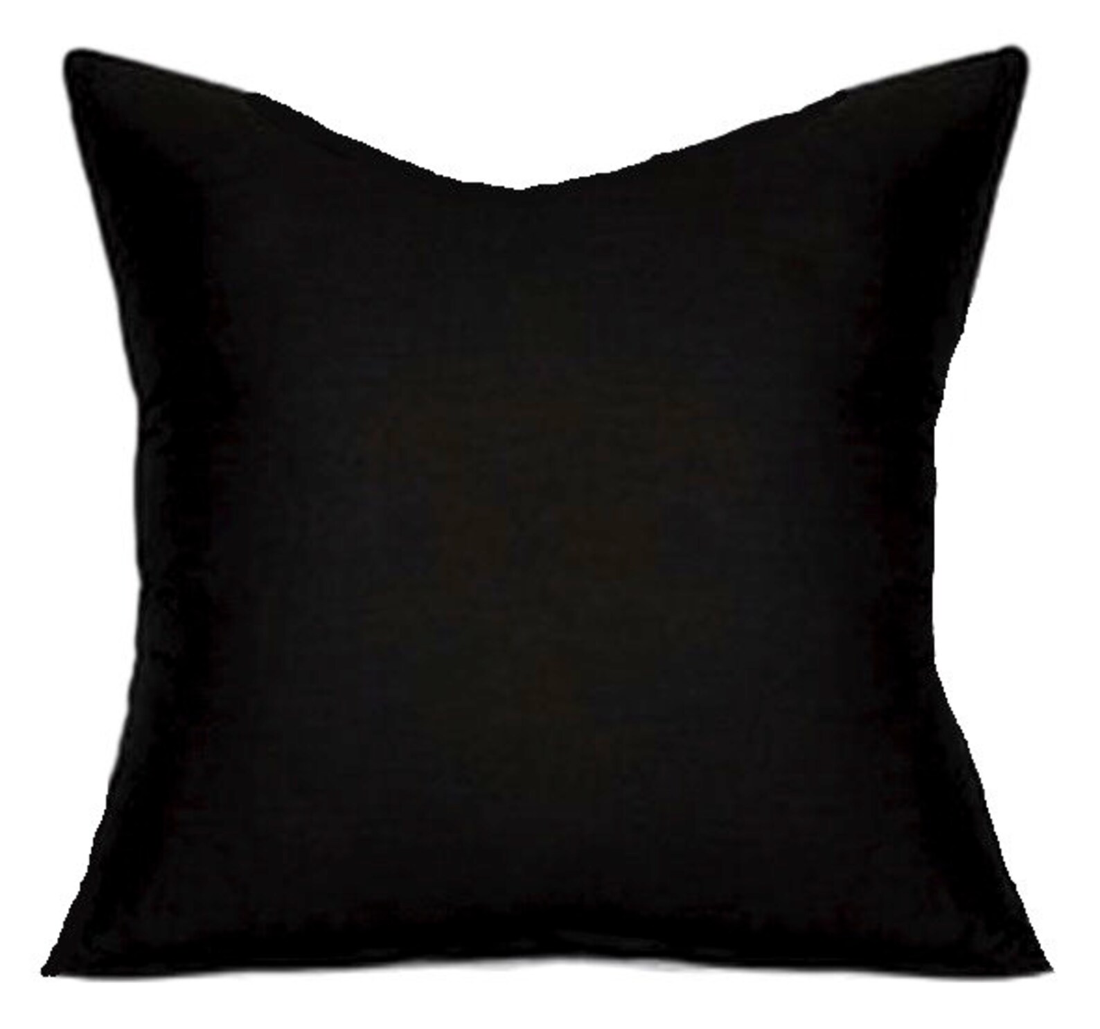 Black Pillow Covers Black Decorative Pillow Covers Black Tan Etsy