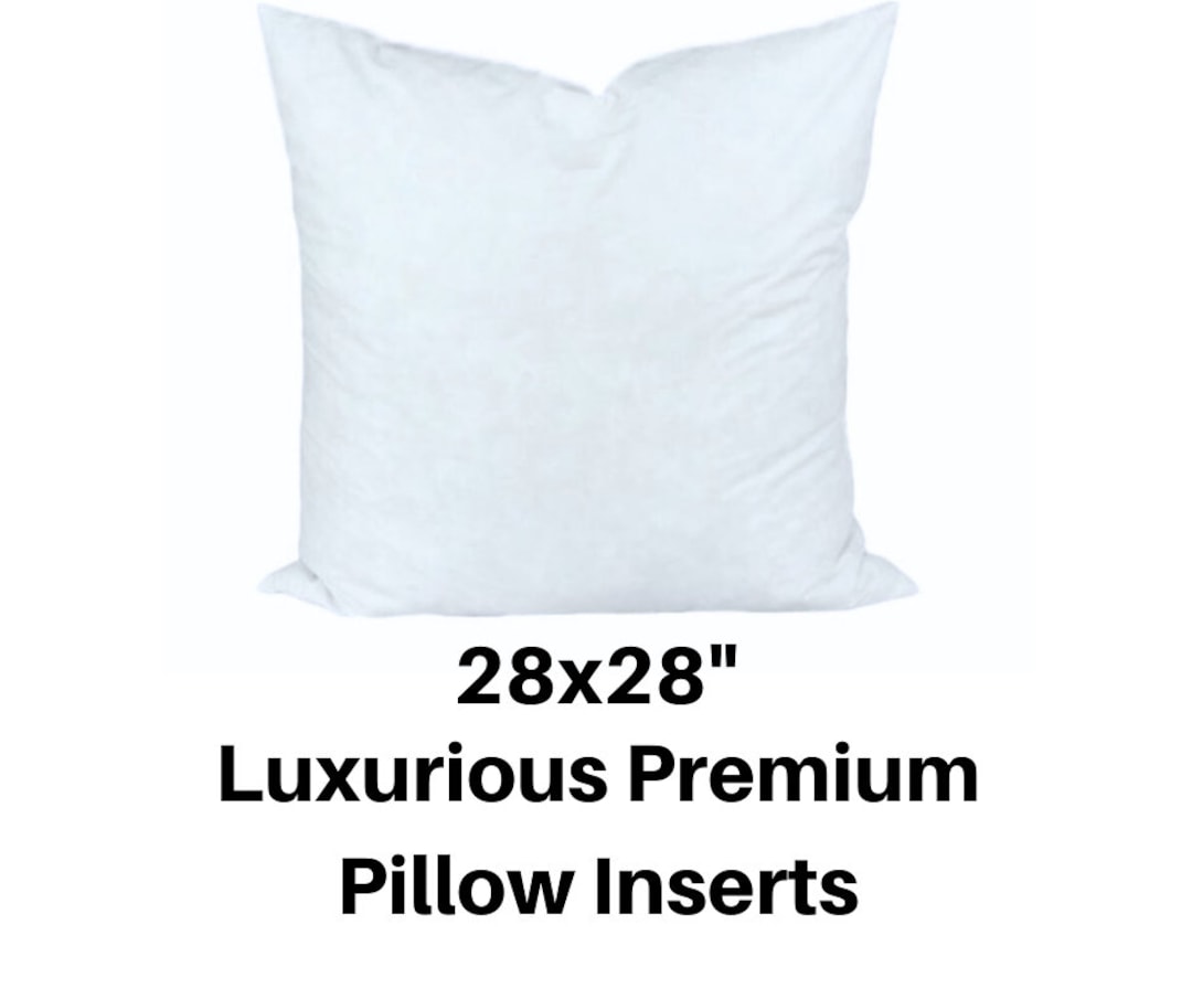 Buy Euro Sham Pillow Inserts, 28x28 Pillow Inserts, 28x28 Hypoallergenic  Pillow Inserts, 28x28 SYNTHETIC DOWN Floor Pillow Inserts Online in India 
